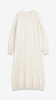 Klassisches Kaschmirkleid mit Zopfmuster für Damen | Luxus-Pulloverkleid OEM-Hersteller