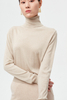 Kaschmirschildkragenpullover für Frauen mit Frauen