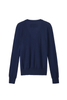 Klassische Navy Cashmere Cardigan