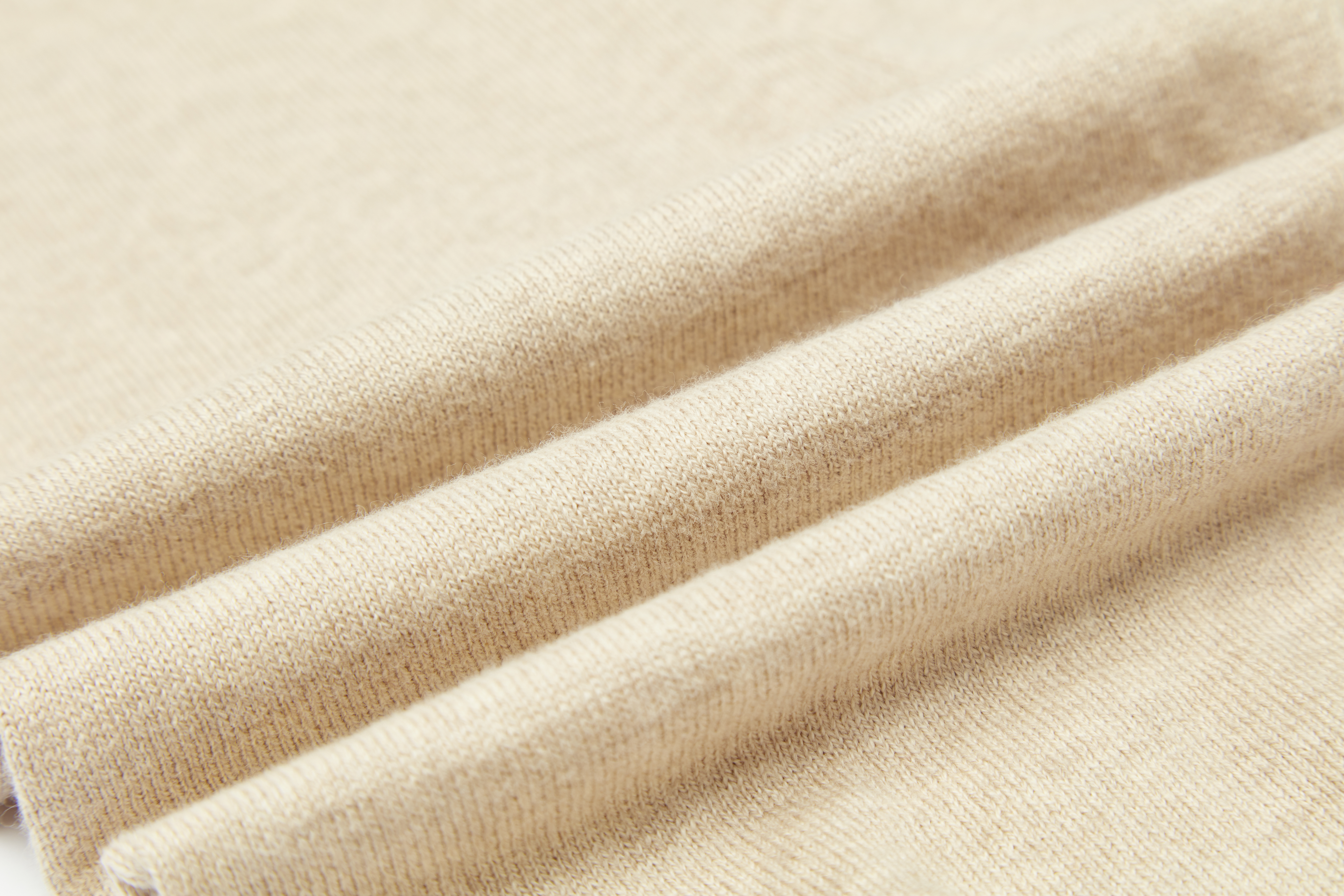 Beige Kinder gestrickte lange Hosen 