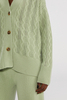 Chic Pure Cashmere Cardigan mit Knopf