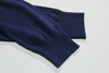 Klassische Navy Cashmere Cardigan