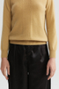 Hellgelb Langarmpullover 
