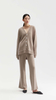 Hochwertiger Damen-Cardigan aus 100 % Kaschmir mit Knopfleiste vorne | OEM-Hersteller von Strickwaren