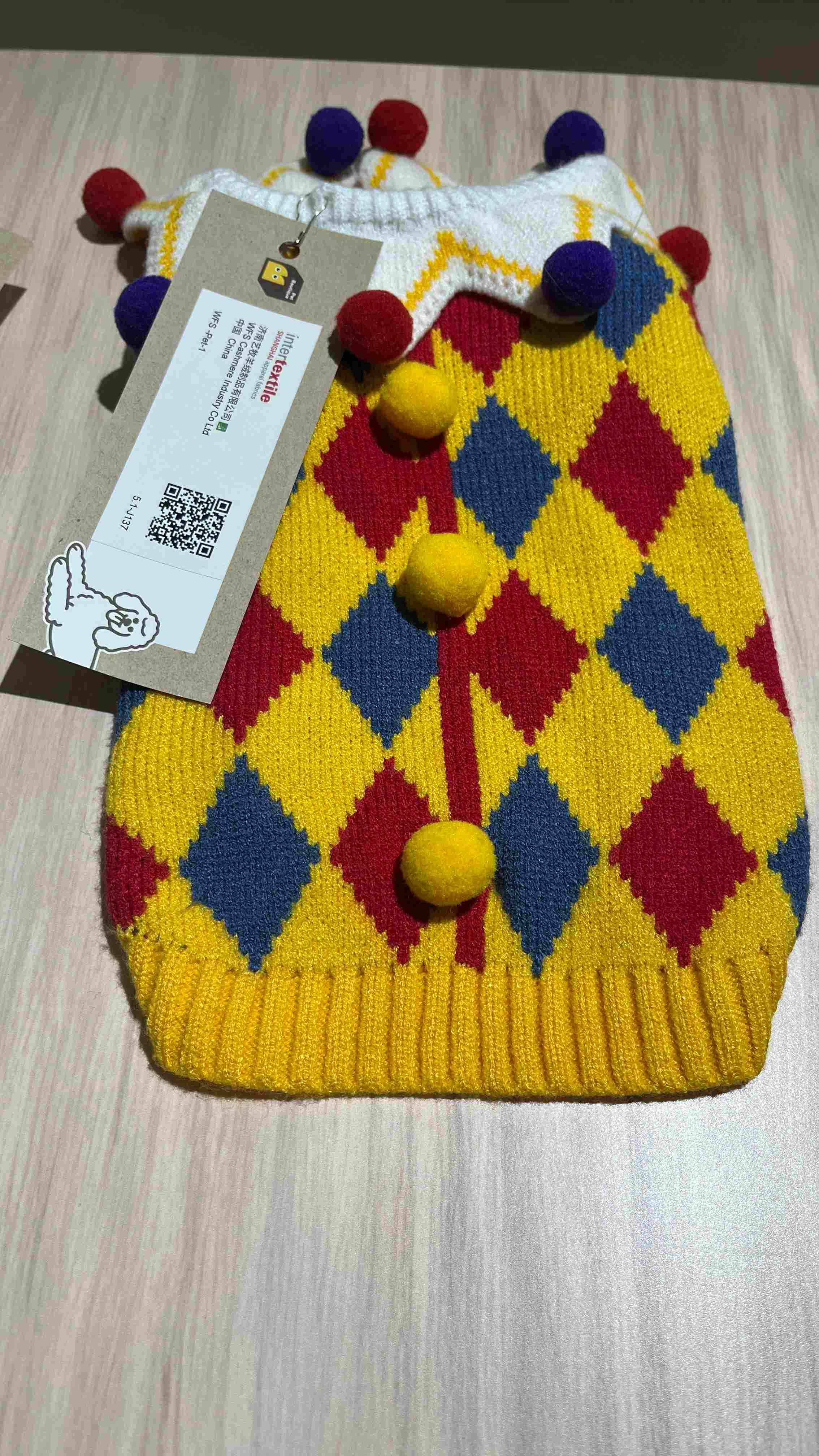 Warmer Strickpullover f&uuml;r Haustiere2.jpg