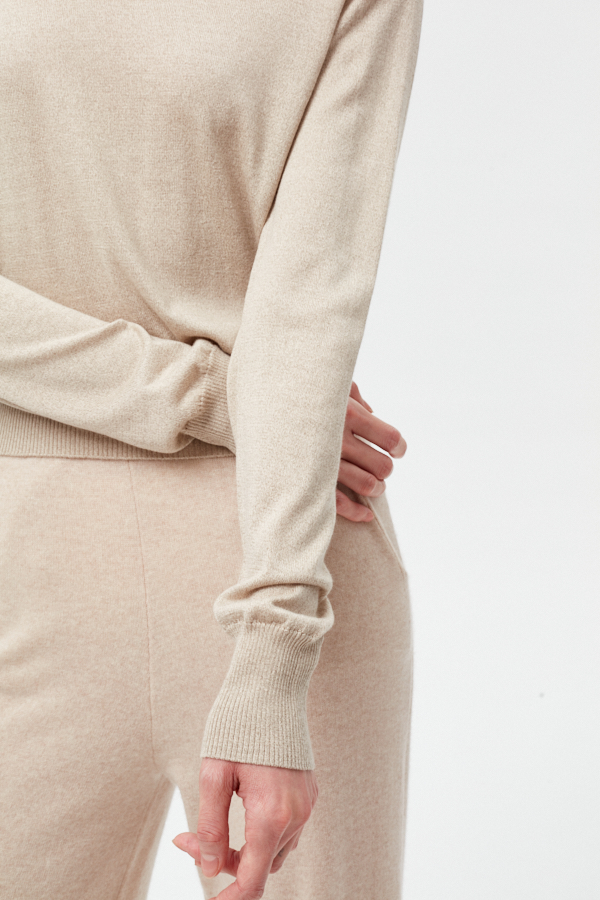 Kaschmirschildkragenpullover für Frauen mit Frauen