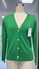 Damen V Neck Pure Cashmere Button Strickjacke 