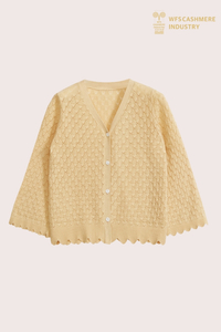 Kinder-Cardigan aus Premium-Baumwolle und Nylon-Seide | Langlebiger Luxus-Kinderbekleidungs-OEM