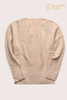 Premium-Kaschmirpullover mit grobem V-Ausschnitt für Damen | Schwer gestrickter OEM