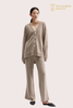 Hochwertiger Damen-Cardigan aus 100 % Kaschmir mit Knopfleiste vorne | OEM-Hersteller von Strickwaren