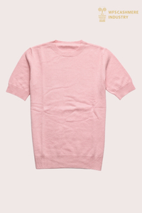 Premium Damen-Kaschmirpullover mit halben Ärmeln | Feinstrick OEM