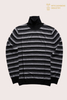 Premium-Rollkragenpullover aus durchsichtigem Strick für Damen | 16-Gauge-Sommer-OEM