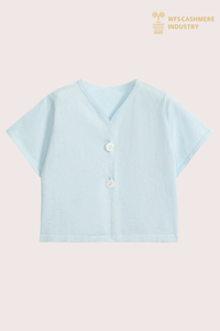 Premium-Kurzarm-Cardigan für Kinder mit zwei Knöpfen | Sommerbolero OEM-Hersteller
