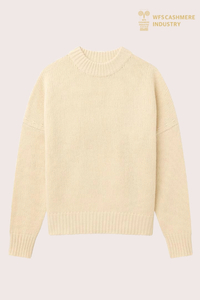 Premium Damen-Pullover aus klobigem Kaschmir | OEM für schwere Strickwaren
