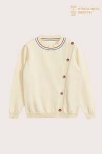 Premium-Kaschmir-Pullover aus Baumwolle für Jungen | Langlebiger OEM-Hersteller von Kinderstrickwaren
