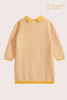HAHNENZAHN-POLOSHIRT-MINIKLEID FÜR MÄDCHEN MIT EINER TASCHE