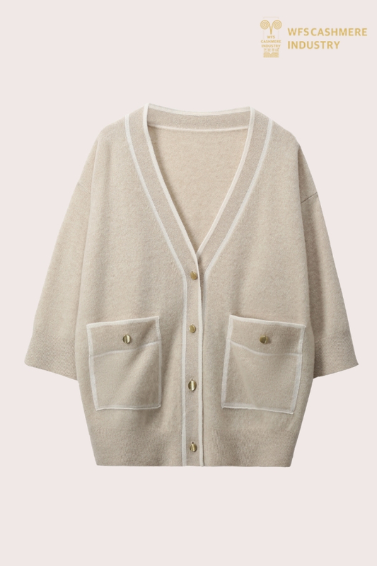 Premium-Strickjacke aus 100 % Kaschmir | Anspruchsvoller, ruhiger Luxus-OEM-Hersteller